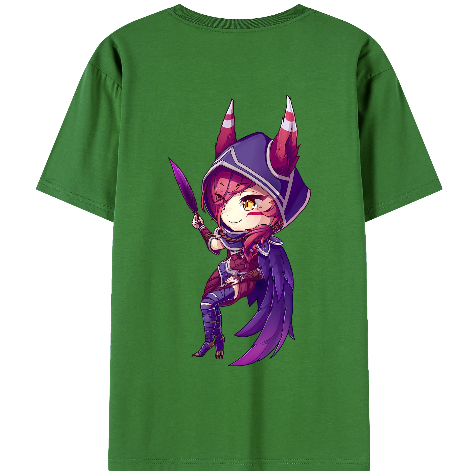 リーグ・オブ・レジェンド League of Legends LOL レディース半袖Tシャツ(バックプリント)